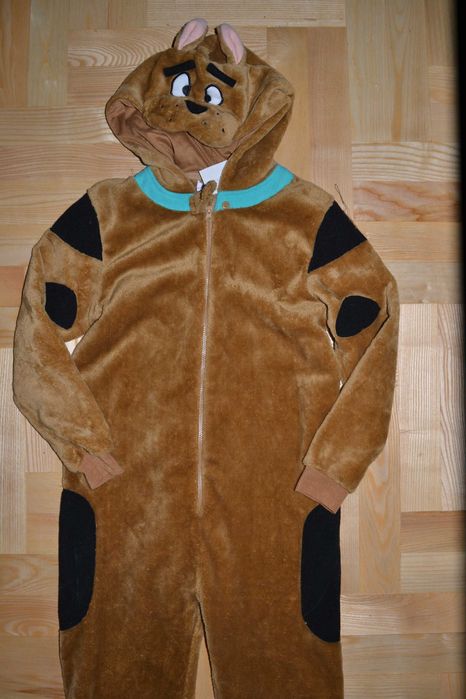 32^ Scooby Doo pluszowy strój przebranie piżama 10/11 Lat_140/146 cm
