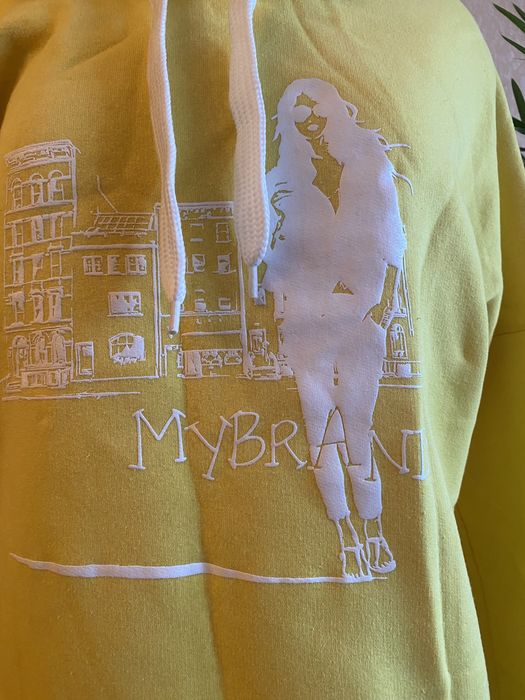 Новый худи, желтый