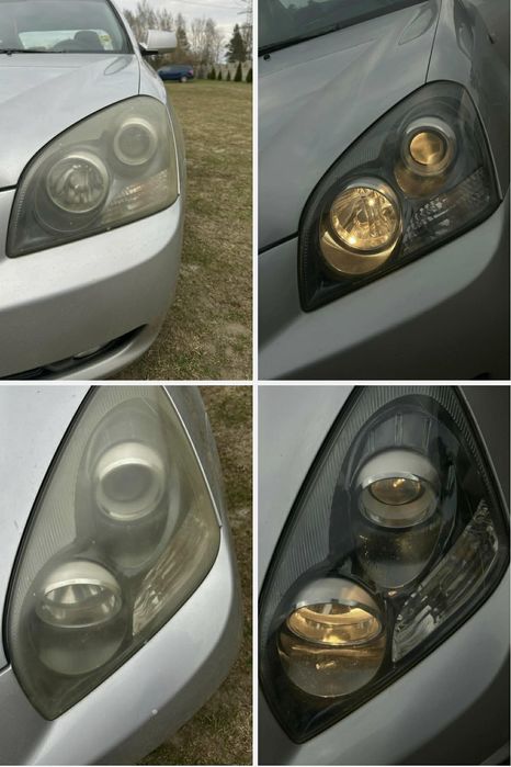 Regeneracja reflektorów samochodowych