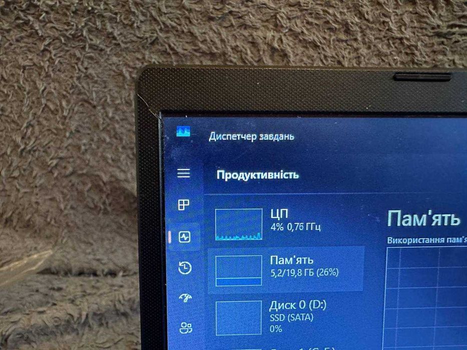 Ноутбук asus x409f  750ГБ памʼяті та 20 ОЗУ
