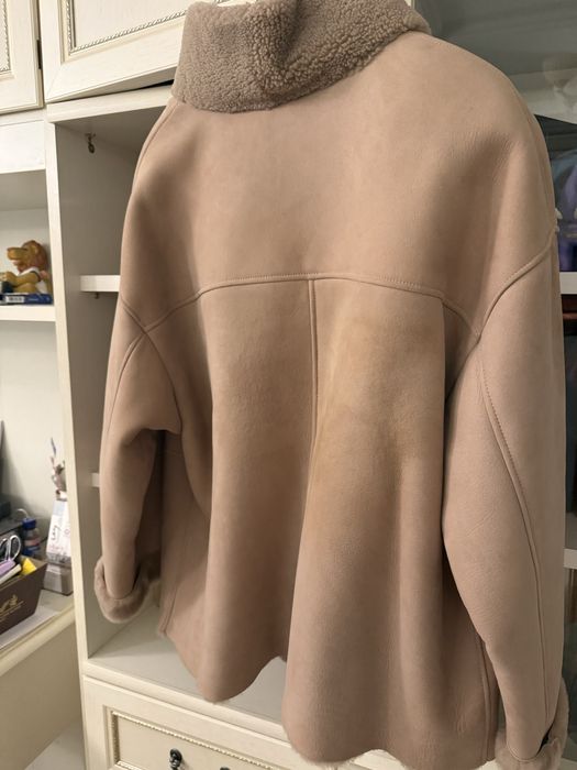 48-50 размер Женская новая натуральная дубленка. Италия