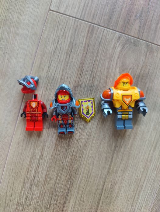 LEGO Nexo Knights nex079 Axl i nex086 Macy Halbert