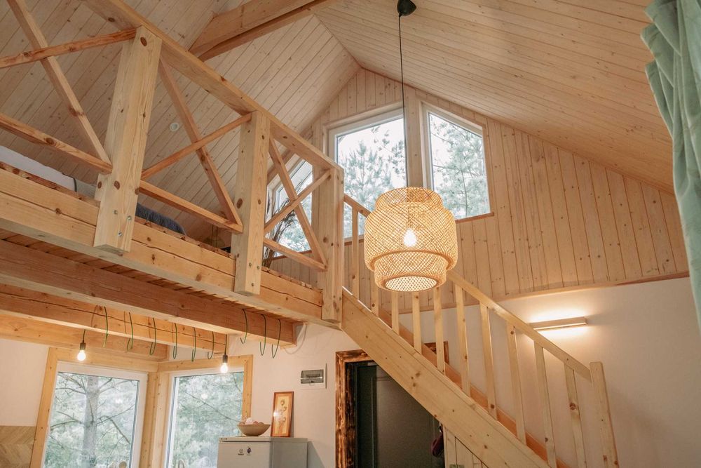 Domek w lesie nad rzeką Marycha,  Zelwa,  Podlasie