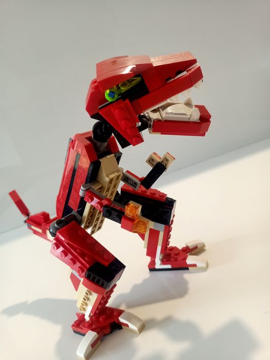 LEGO 31024  Creator 3w1 - Czerwone Konstrukcje + instrukcje+pudełko