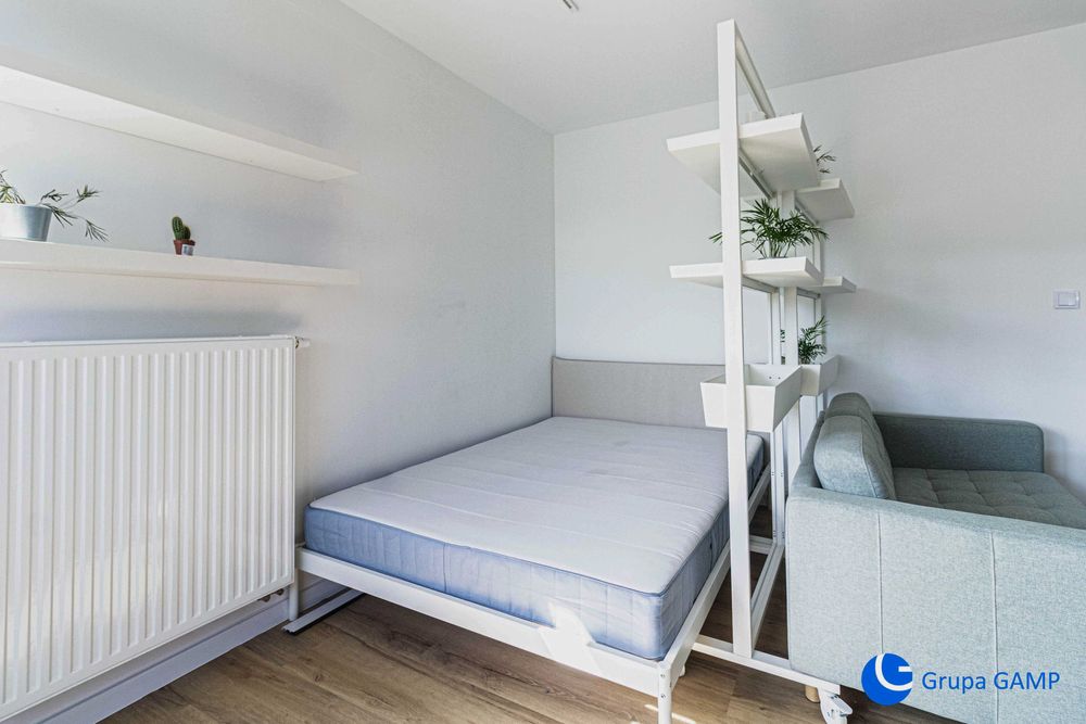 Nowoczesne studio *Saska* Podgórze – balkon !
