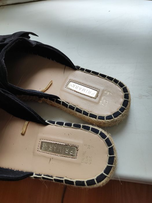 Espadryle Primark 38
