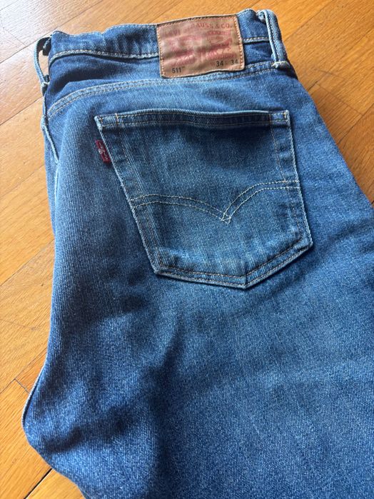 Jeansy męskie Levis 511 rozmiar 34/34