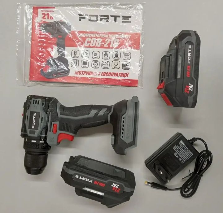 Новий !!! ШУРУПОКРУТ безщітковий FORTEі