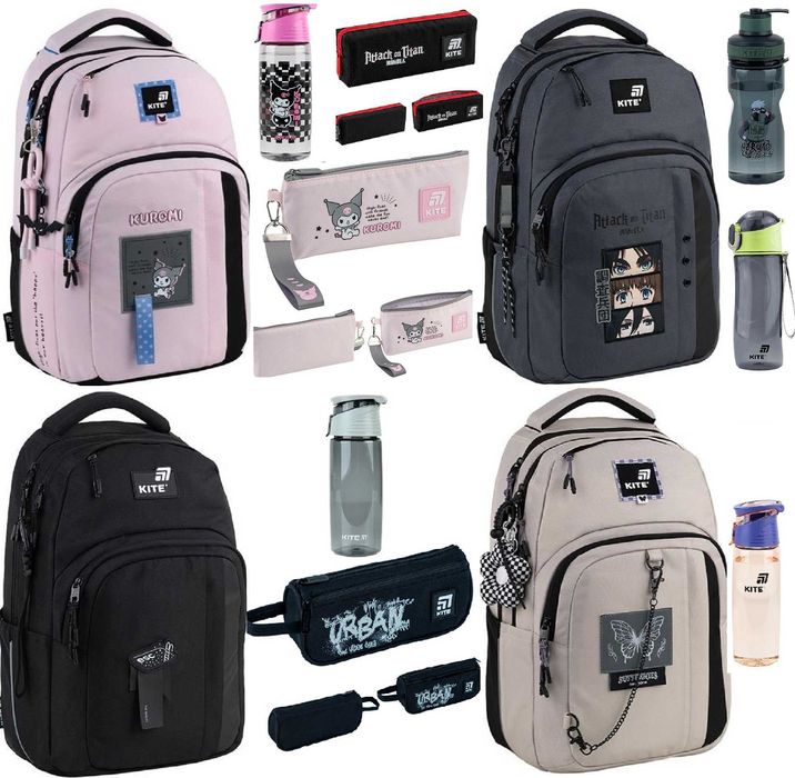 Рюкзак Kite Education teens 2578M HK Kuromi