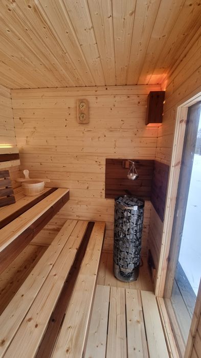 Sauna Zewnętrzna Cube