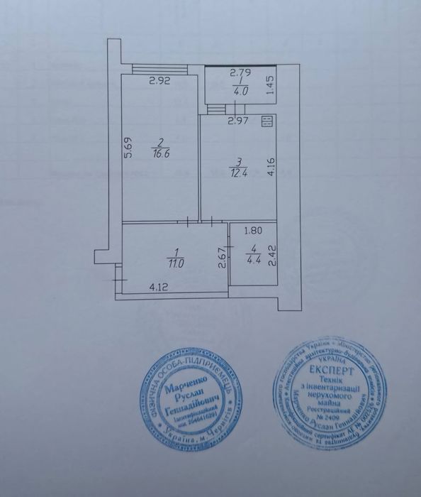 1-кімнатна квартира в новобудові біля Епіцентру. ЖК Олександрівський.