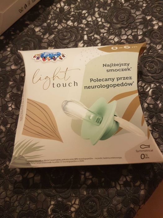 Smoczek light touch canpol babies