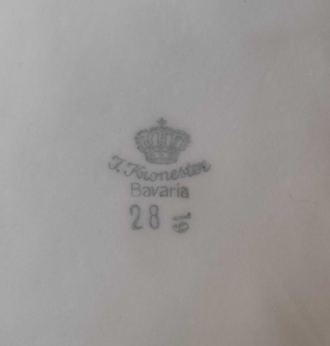 Waza i teryna  sygnowana J.Kronester Bavaria