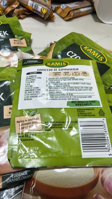 Kamis Czosnek granulowany mielony 16g