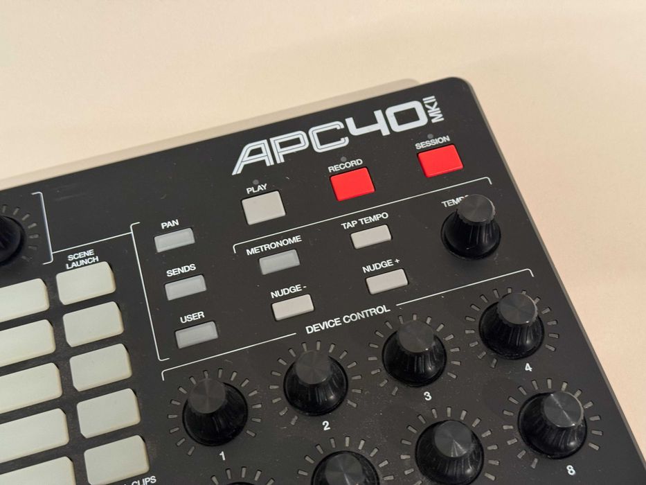 Akai APC40 MKII - kontroler MIDI dedykowany do Ableton Live