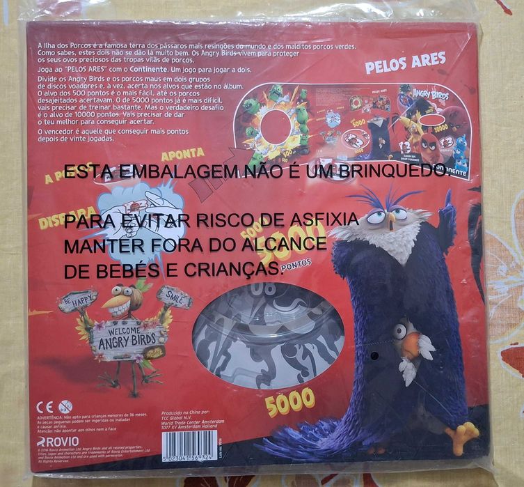 Angry Birds - Artigo novo e completo - A embalagem ainda está selada