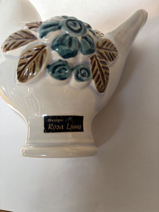 Rosa Ljung figurka ceramiczna ptak