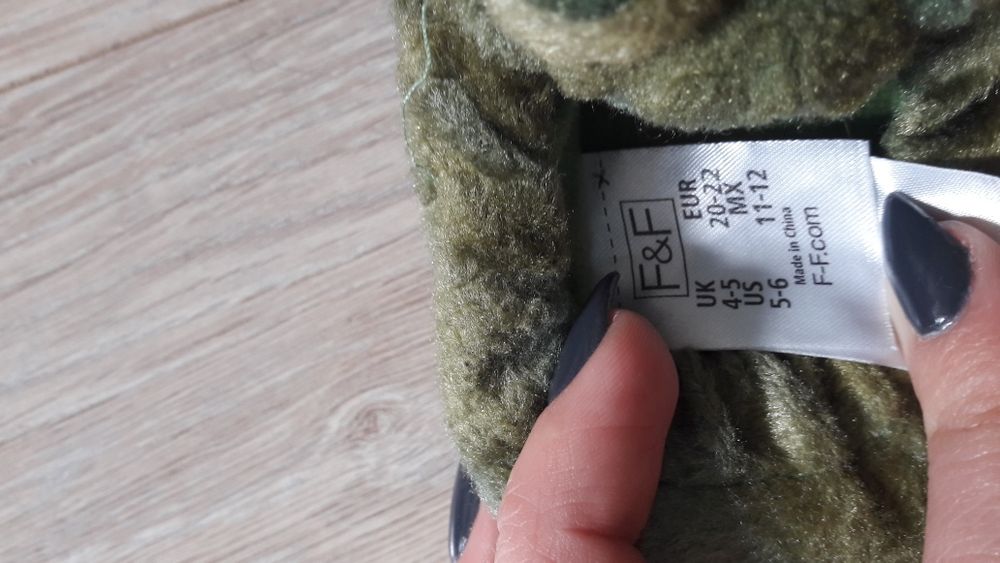 Kapcie F&F krokodyl