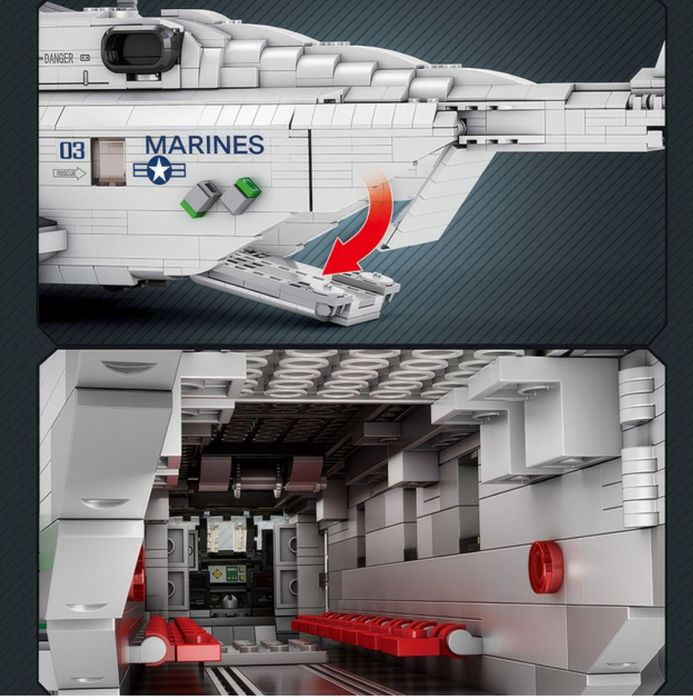 Лего-конструктор вертоліт.