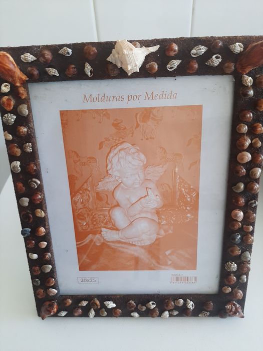 New Handcrafted Seashell Frame425562447451279365