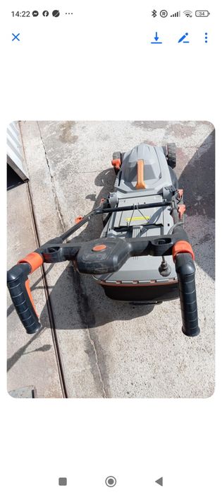 Corta relva elétrico