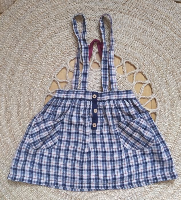 Sukienka na szelkach ZARA 104