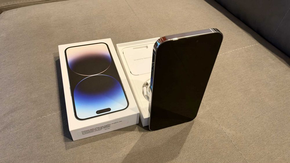 Iphone 14 Pro Max 512GB, srebrny. Stan idealny, POLECAM !!!