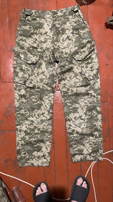Штани польові в камуфляжі Піксель(Британія)