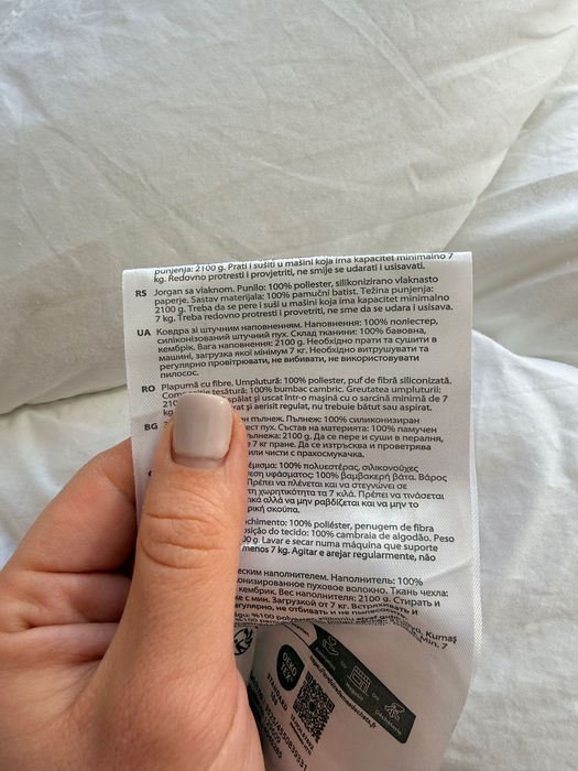 Ковдра Kronborg 200 на 220 см тепла