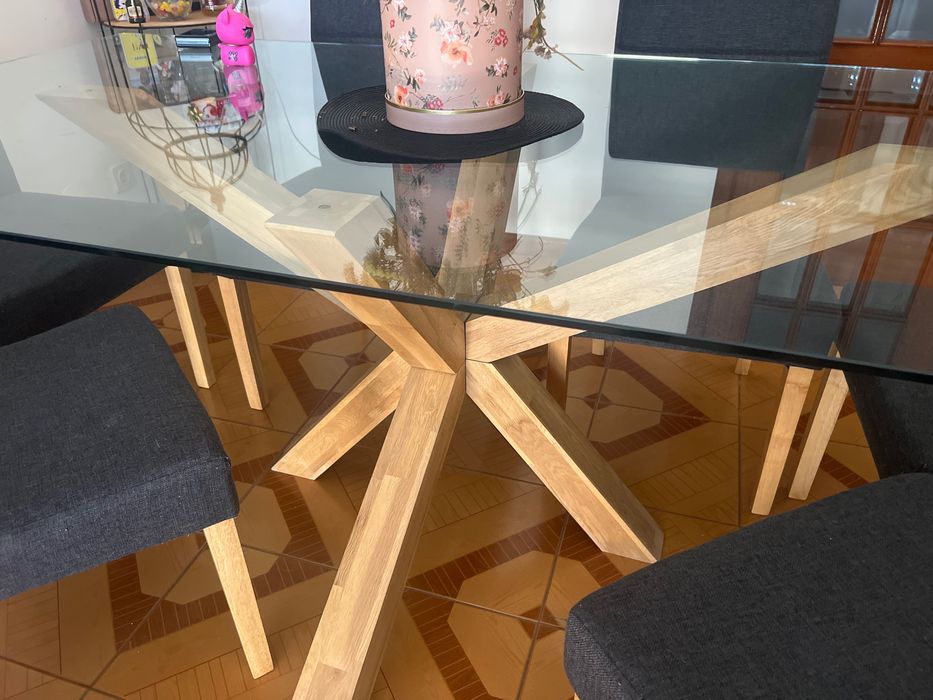 Mesa jantar vídro