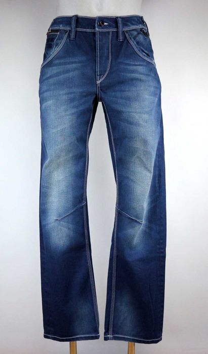 Jack & Jones Rick Curve Jos spodnie jeansy W33 L34 pas 2 x 44 cm