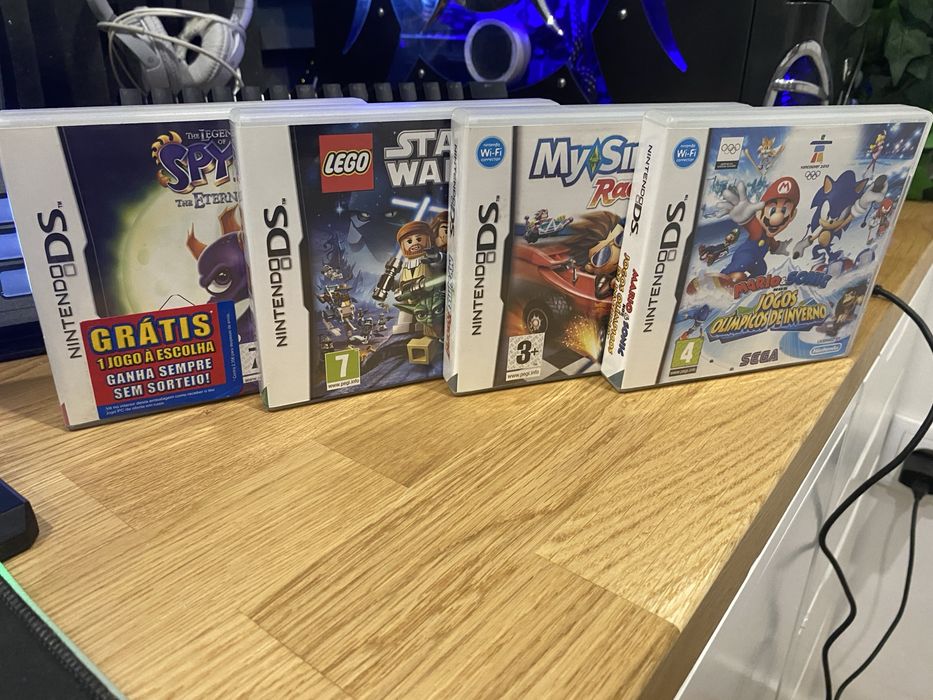 Caixas Jogos Nintendo DS