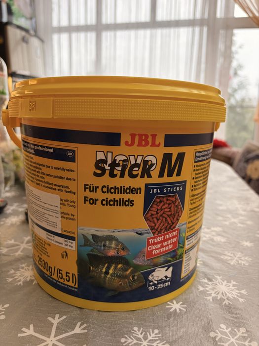 Корм для циxлид JBL NovoStick M 5,5