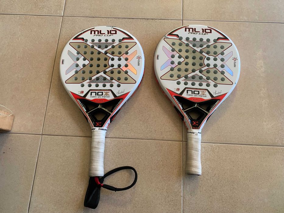 2x Raquetes de Padel NOX ML10 Pro Cup - Para reparação