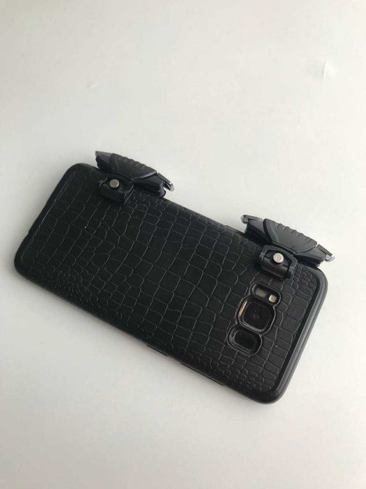 Тригери для смартфона чорні + напальчники у подарунок