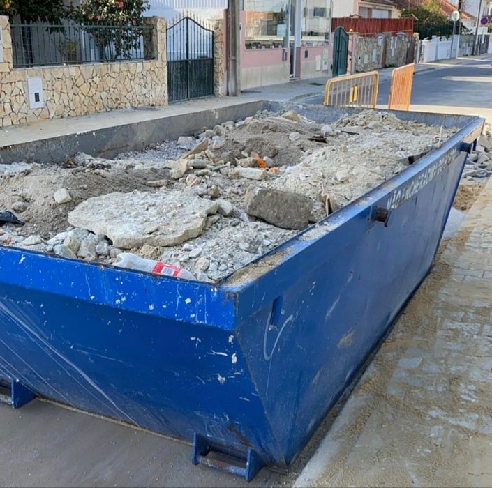 GRÂNDOLA CARVALHAL TRÓIA MELIDES ALCÁCER do SAL e COMPORTA contentores p/recolha de todo o tipo de resíduos pladur plástico esferovite entulho e lixo