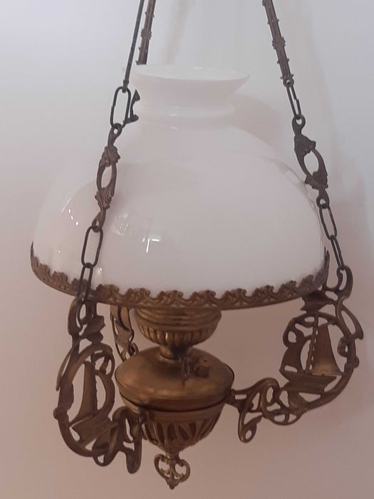 Lampa  zabytkowy  mosiężny  żyrandol  zaproponuj cenę