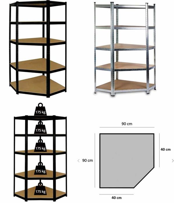 Металевий стелаж для дому складу гаража  ‼️ Європейська якість
