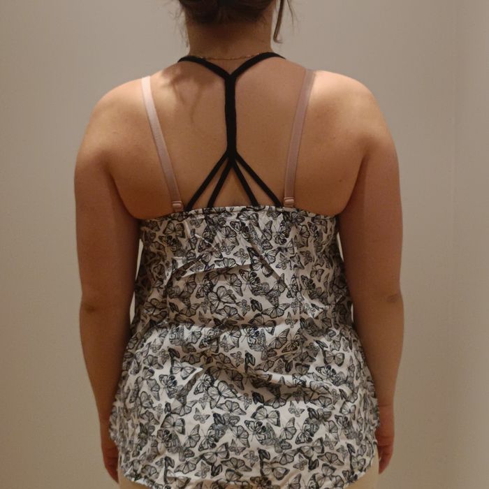 Bluzka bez ramiączek