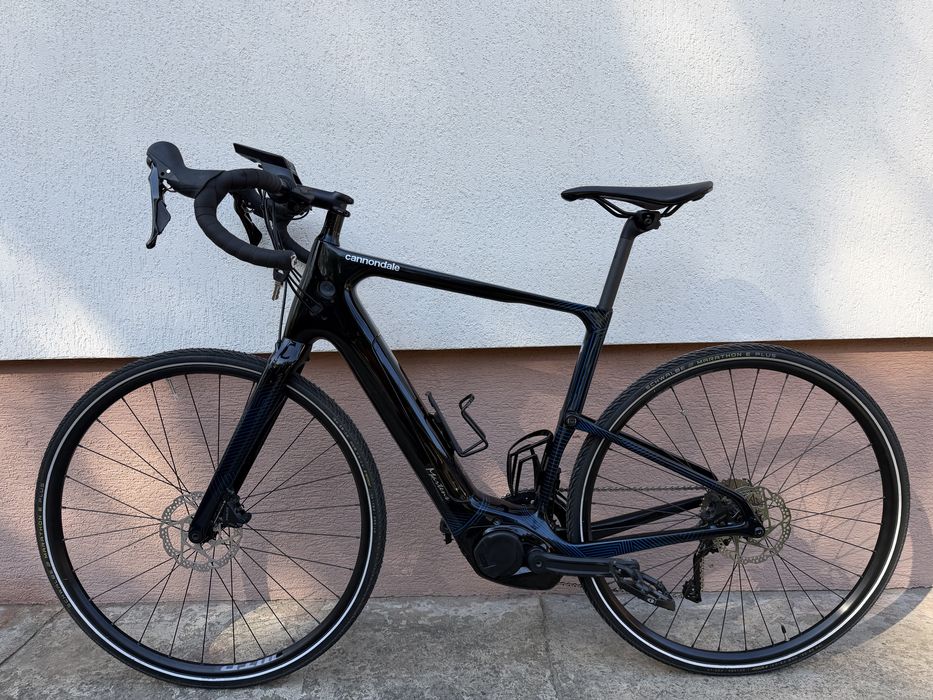 Rower gravel elektryczny Cannondale Topstone Neo carbon, Shimano GRX