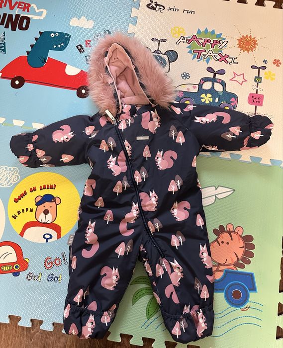 Комбінезон зимовий 80р + 6см Lenne