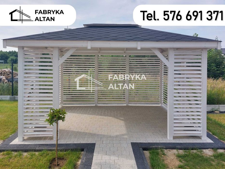 Altana ogrodowa, drewniana, altany, altanki, LONDON 3x4, pergola