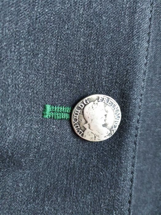 Nowa grafitowa marynarka damska wełniana żakiet bawarska ludowa 52 6XL