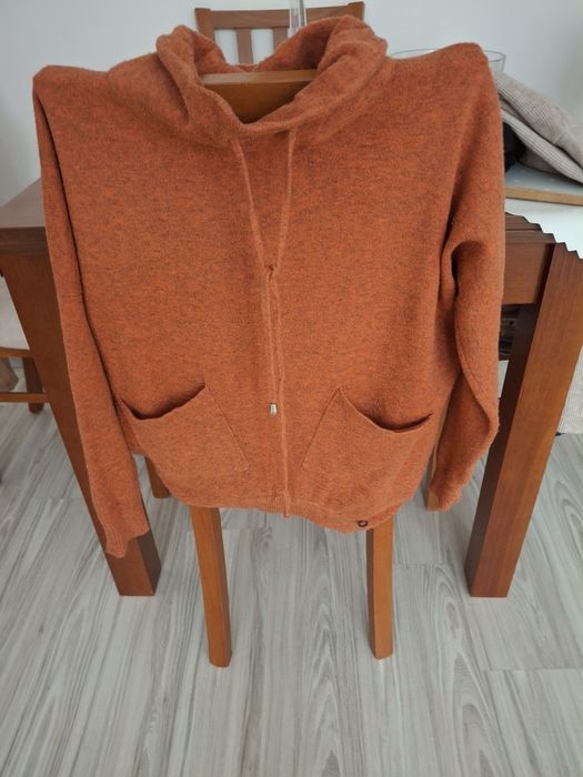 Tunika ruda z golfem