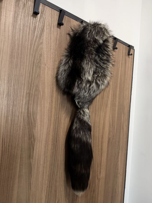 Szal - opaska z futra