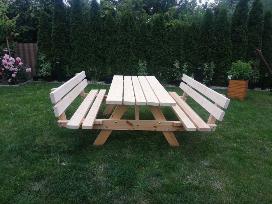 Meble piknikowe , biesiadne ławostół ogrodowe