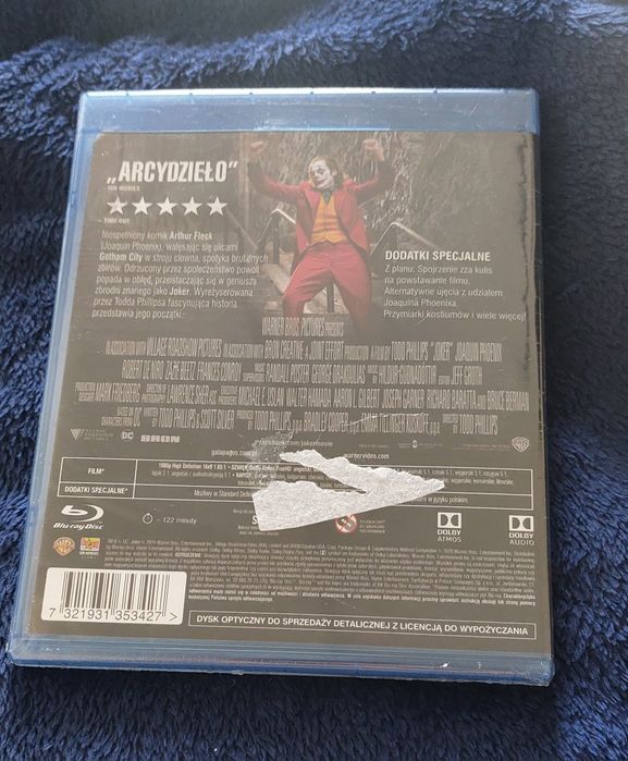 Joker blu-ray blu ray nowy polski język