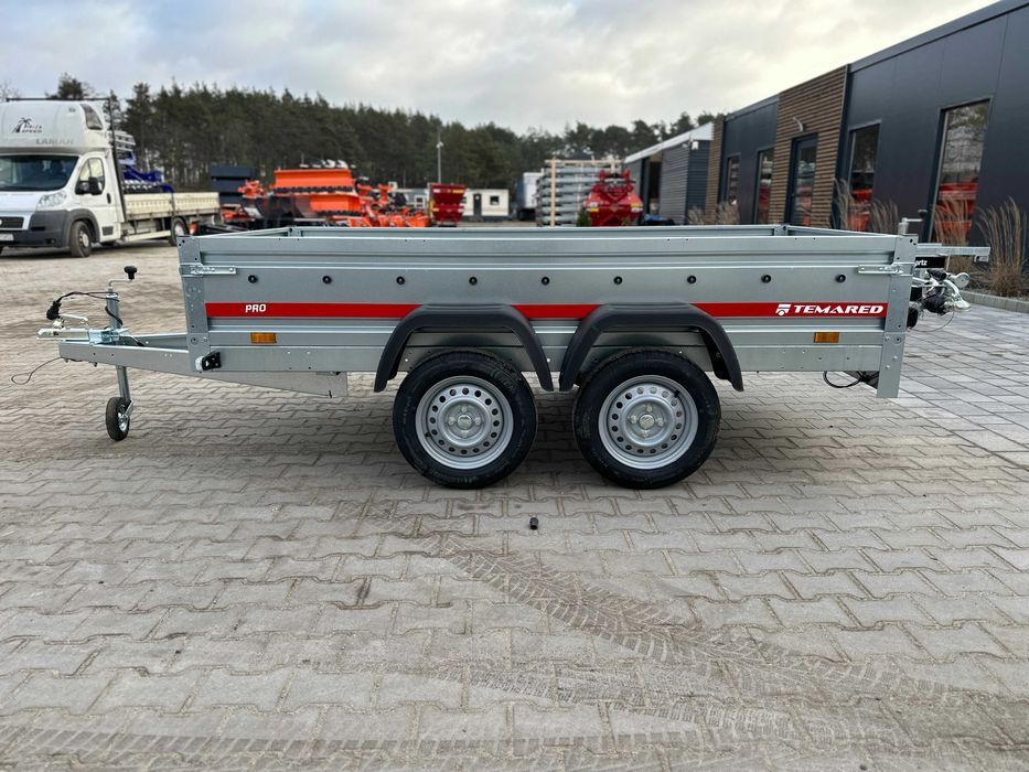 Przyczepka lekka 750 kg TEMARED PRO 2612/2 264x126 cm 2 osie