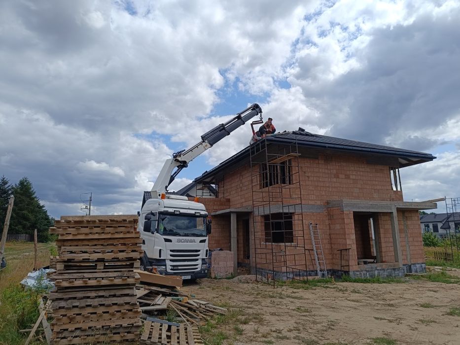 Transport hds 10 ton,kontenery 20, 40 ,przyczepa ,  pawilony , maszyny