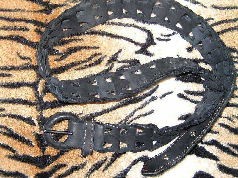 Ремінь з м'якої натуральної шкіри